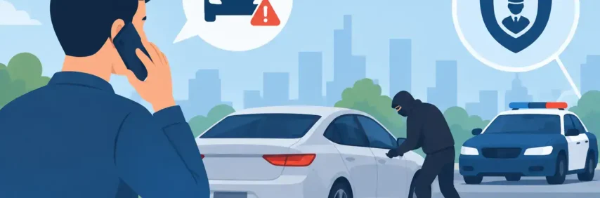 Cuándo reportar robo vehicular y qué hacer