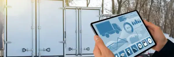 Monitoreo satelital y control de flotas en tiempo real con tablet.