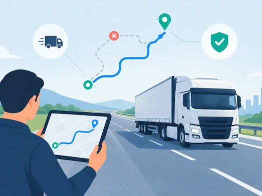 Rastreo satelital y monitoreo 24/7 en transporte de carga.
