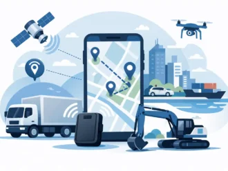 Tecnología GPS y monitoreo en tiempo real para flotas y cargas.