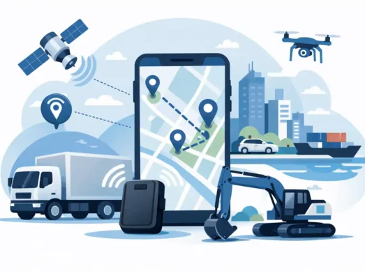 Tecnología GPS y monitoreo en tiempo real para flotas y cargas.