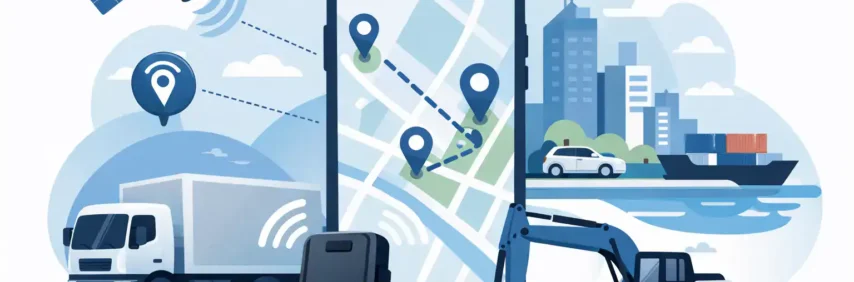 Tecnología GPS y monitoreo en tiempo real para flotas y cargas.