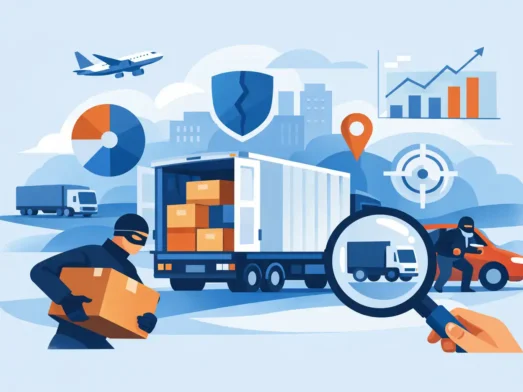 Tecnología de rastreo satelital y control de flotillas en transporte.