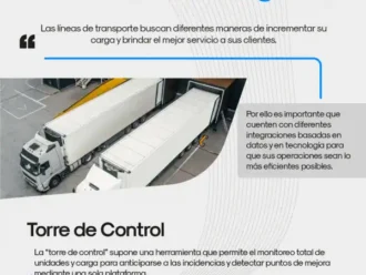 Torre de control con monitoreo 24/7 y rastreo satelital para unidades.