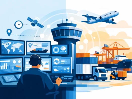 Torre de control logística 24/7 para tu carga